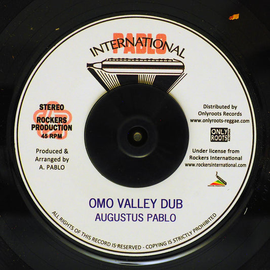 Augustus Pablo - Omo Valley Dub  /  Rockers All Stars - Leave The Dreadlocks [New Vinyl Record 7" Single]