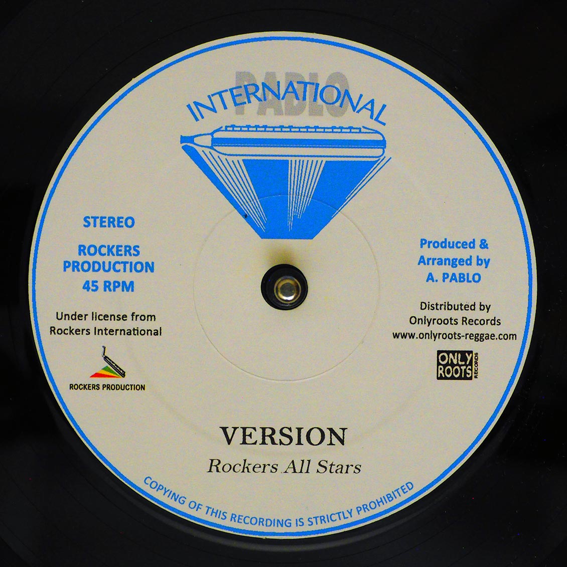 Hugh Mundell - My Mind  /  Rockers All Stars - Version [New Vinyl 7"]