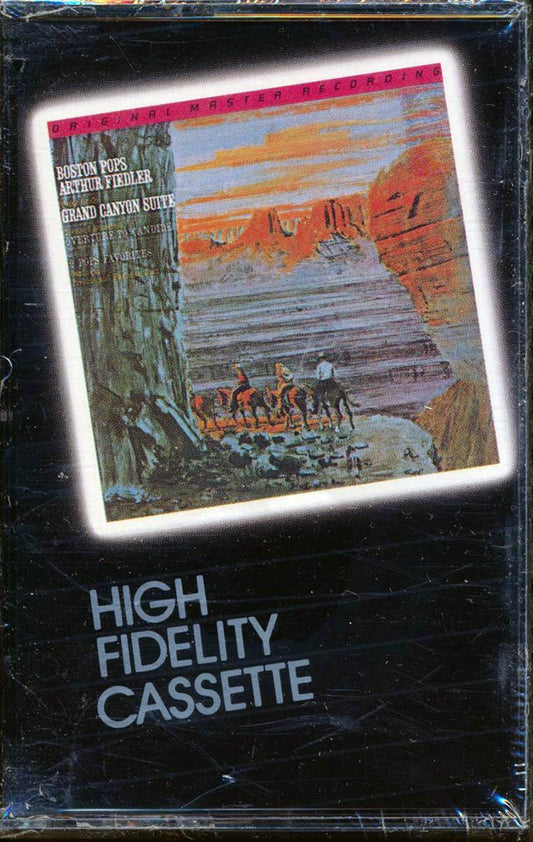 Grofe, Bernstein, Boston Pops, Arthur Fiedler - Grand Canyon Suite, Overture To "Candide", Odalisque, Prelude And Fugue In Jazz [New Cassette]