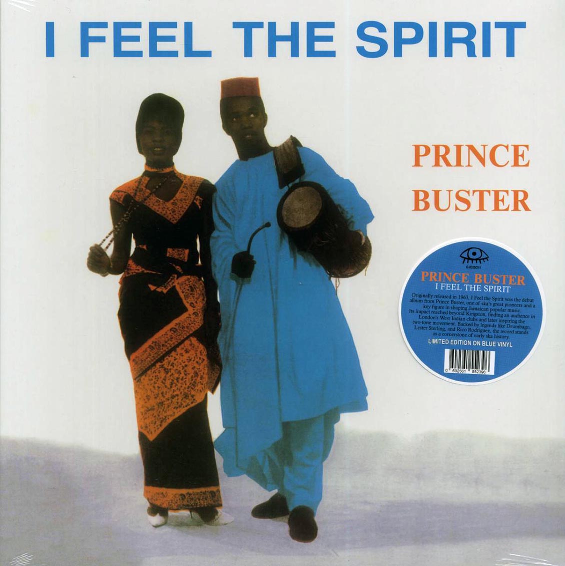 Prince Buster - I Feel The Spirit (ltd. ed.) (blue vinyl) [New Vinyl Record LP]