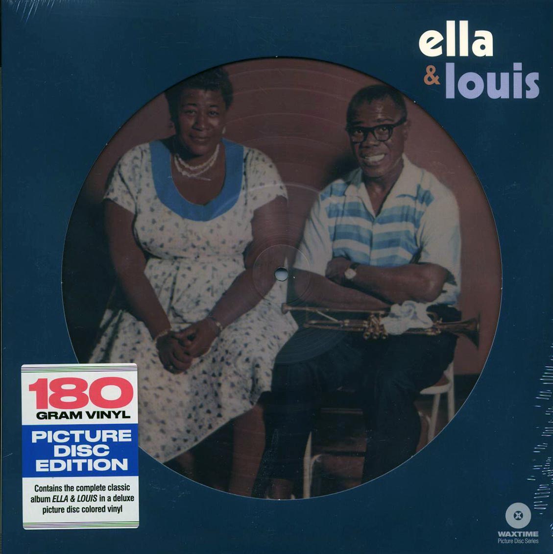 Ella Fitzgerald, Louis Armstrong - Ella & Louis (die-cut jacket) (180g) (picture disc) [New Vinyl Record LP]