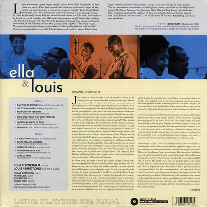 Ella Fitzgerald, Louis Armstrong - Ella & Louis (180g) (picture disc) [New Vinyl LP]