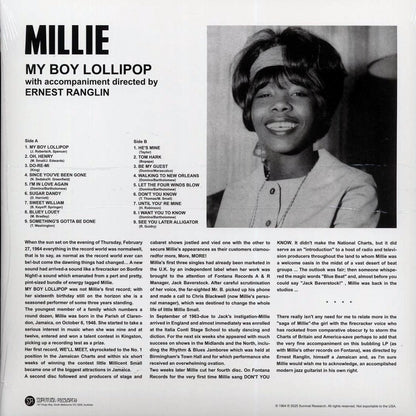 Millie - My Boy Lollipop [New Vinyl LP]