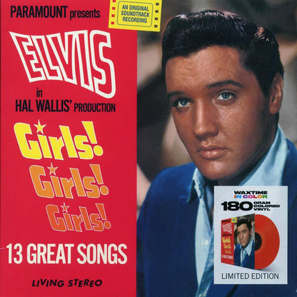 Elvis Presley - Girls! Girls! Girls! (180g) (red vinyl) (incl. 2x7") [New Vinyl Record LP]