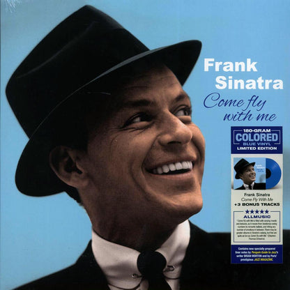 Frank Sinatra - Come Fly With Me (+3 bonus tracks) (180g) (blue vinyl) [New Vinyl Record LP]