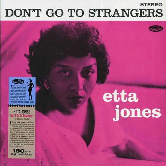 Etta Jones - Don't Go To Strangers (+3 bonus tracks) (180g) [New Vinyl Record LP]