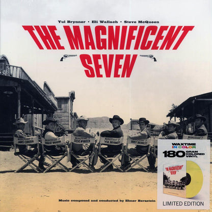 Elmer Bernstein - The Magnificent Seven (180g) (yellow vinyl) [New Vinyl Record LP]