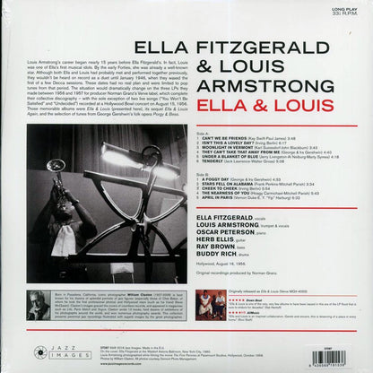Ella Fitzgerald, Louis Armstrong - Ella & Louis (mono) (ltd. ed.) (180g) [New Vinyl LP]