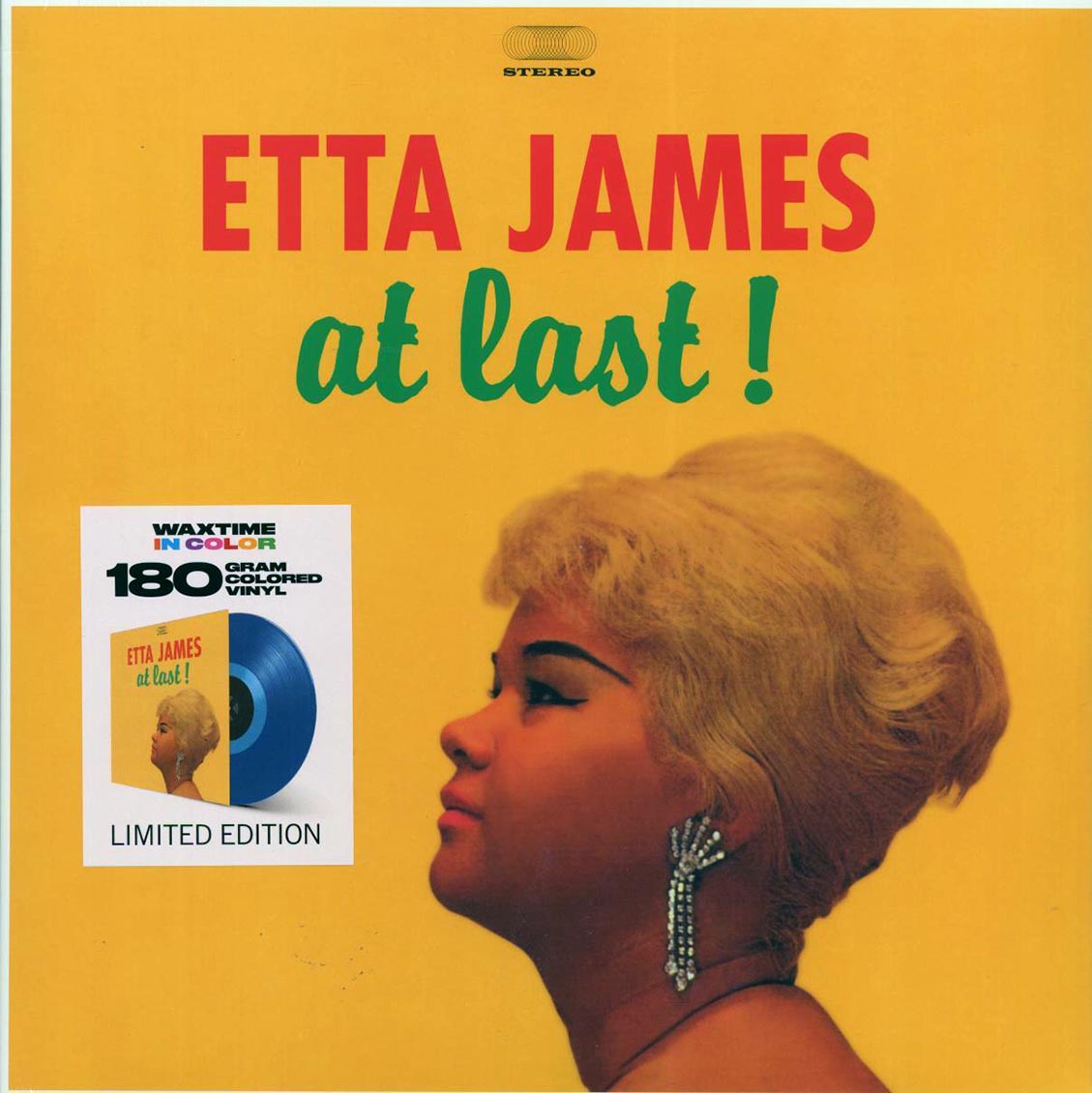 Etta James - At Last! (+4 bonus tracks) (180g) (blue vinyl) [New Vinyl Record LP]
