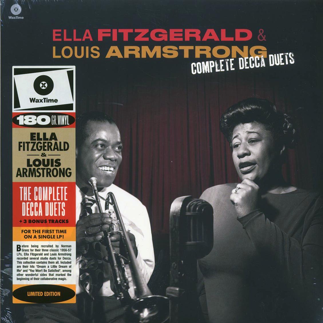 Ella Fitzgerald, Louis Armstrong - Complete Decca Duets (+3 bonus tracks) (ltd. ed.) (180g) [New Vinyl Record LP]