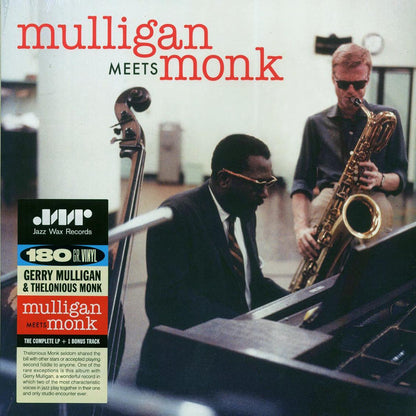 Thelonious Monk, Gerry Mulligan - Mulligan Meets Monk (+bonus track) (180g) [New Vinyl Record LP]