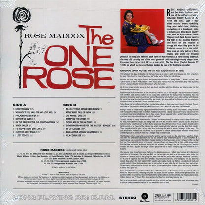 Rose Maddox - The One Rose (+6 bonus tracks) (ltd. ed.) (180g) [New Vinyl LP]