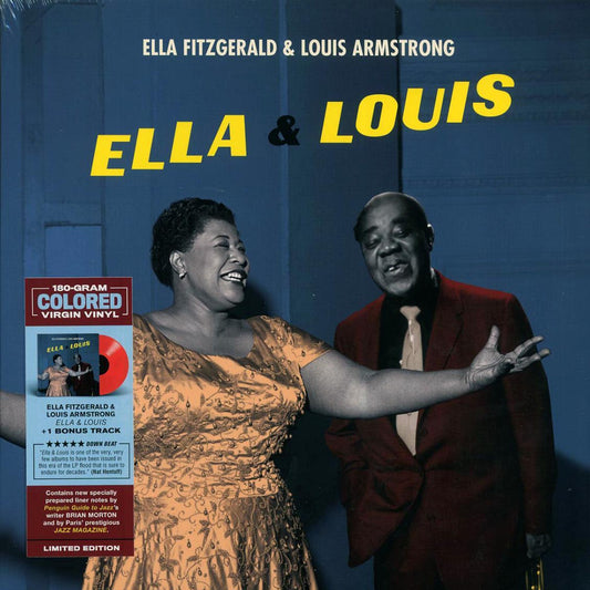 Ella Fitzgerald, Louis Armstrong - Ella & Louis (+bonus track) (180g) (red vinyl) [New Vinyl Record LP]