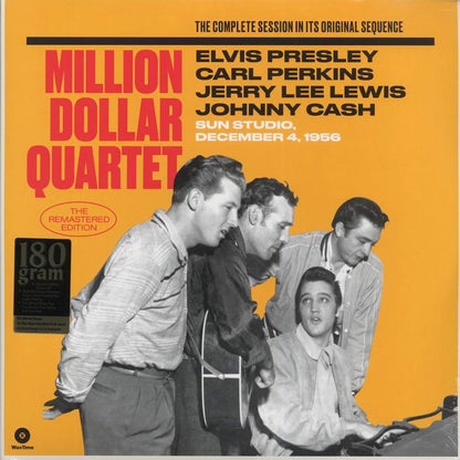 Elvis Presley, Carl Perkins, Jerry Lee Lewis, Johnny Cash - Million Dollar Quartet: The Complete Session In Its Original Sequence (47 tracks) (2xLP) (180g) [New Vinyl Record LP]