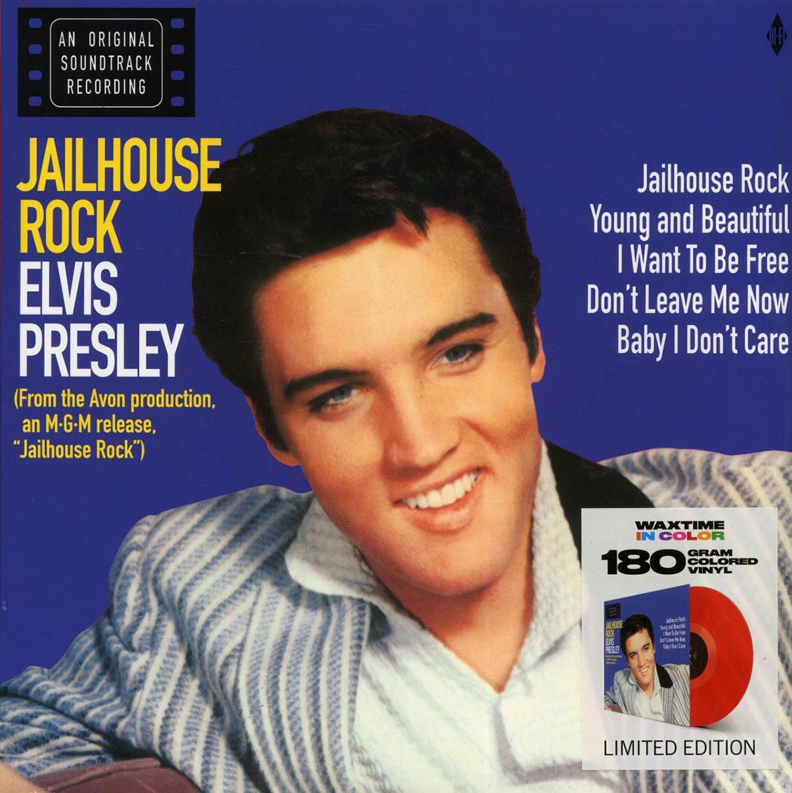 Elvis Presley - Jailhouse Rock (+4 bonus tracks) (180g) (red vinyl) [New Vinyl Record LP]
