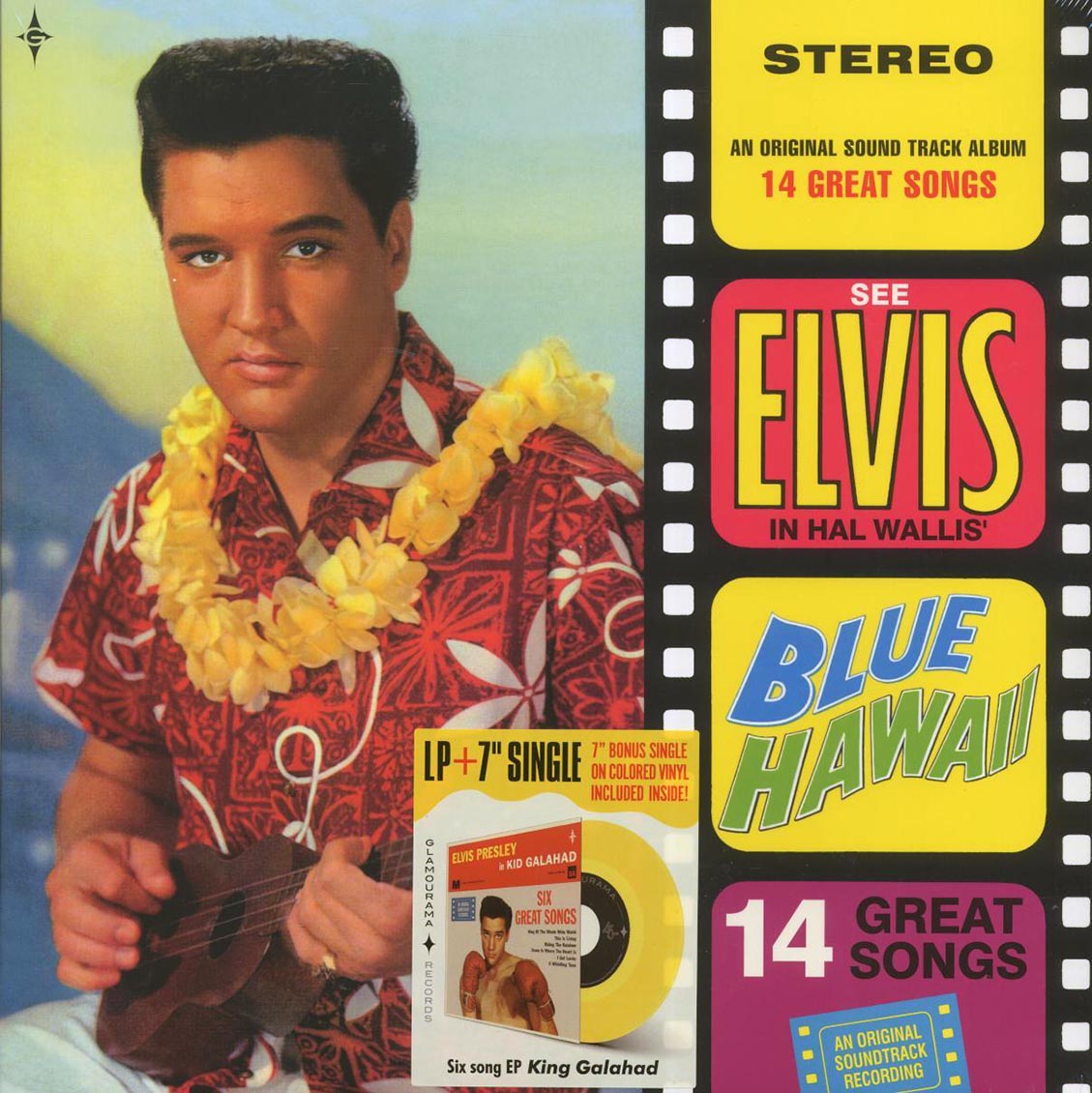 Elvis Presley - Blue Hawaii (+7 bonus tracks) (180g) (incl. 7") [New Vinyl Record LP]
