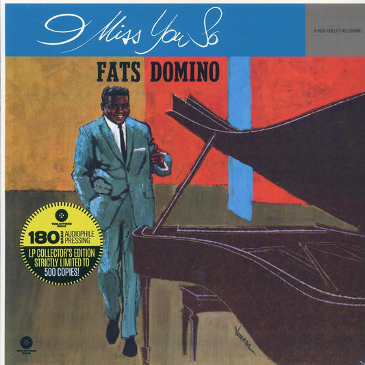 Fats Domino - I Miss You So (+2 bonus tracks) (180g) [New Vinyl Record LP]