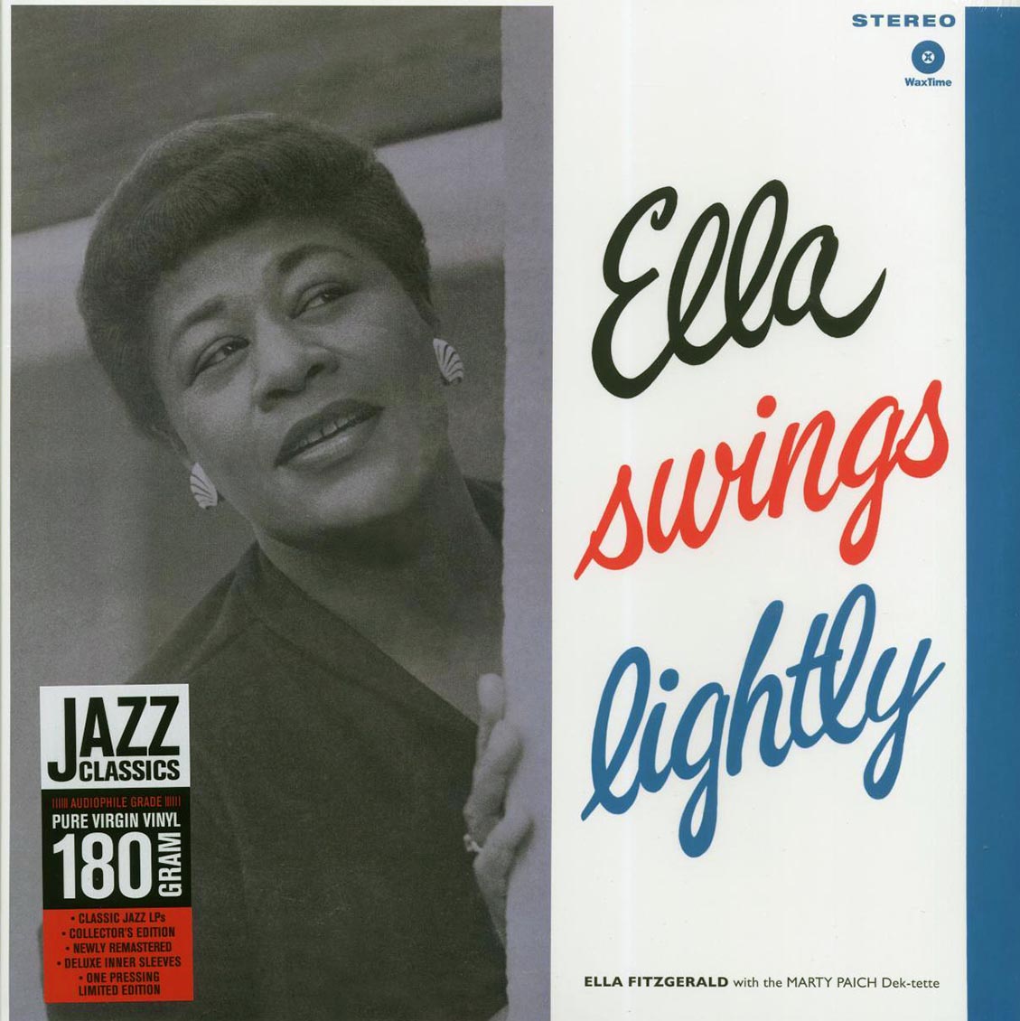 Ella Fitzgerald, The Marty Paich Dek-Tette - Ella Swings Lightly (+bonus track) (180g) (remastered) [New Vinyl Record LP]
