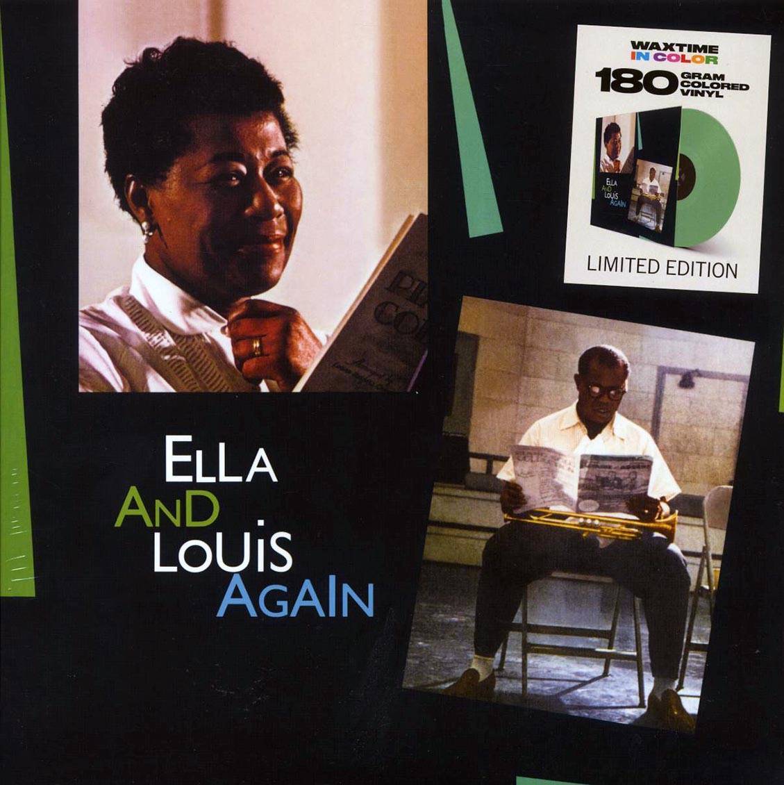 Ella Fitzgerald, Louis Armstrong - Ella And Louis Again (180g) (green vinyl) [New Vinyl Record LP]