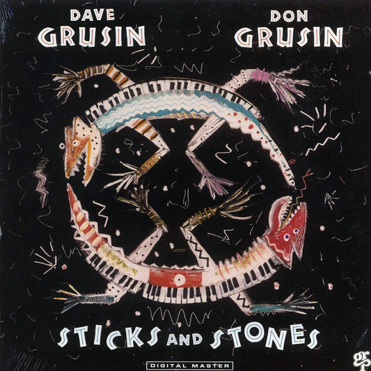 Dave Grusin, Don Grusin - Sticks And Stones (1988 ORIGINAL PRESS) (orig. press) [New Vinyl Record LP]