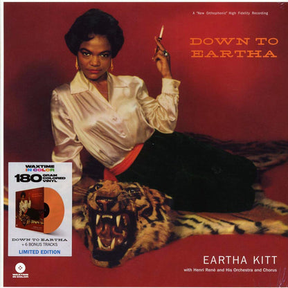 Eartha Kitt - Down To Eartha (+6 bonus tracks) (180g) (orange vinyl) [New Vinyl Record LP]