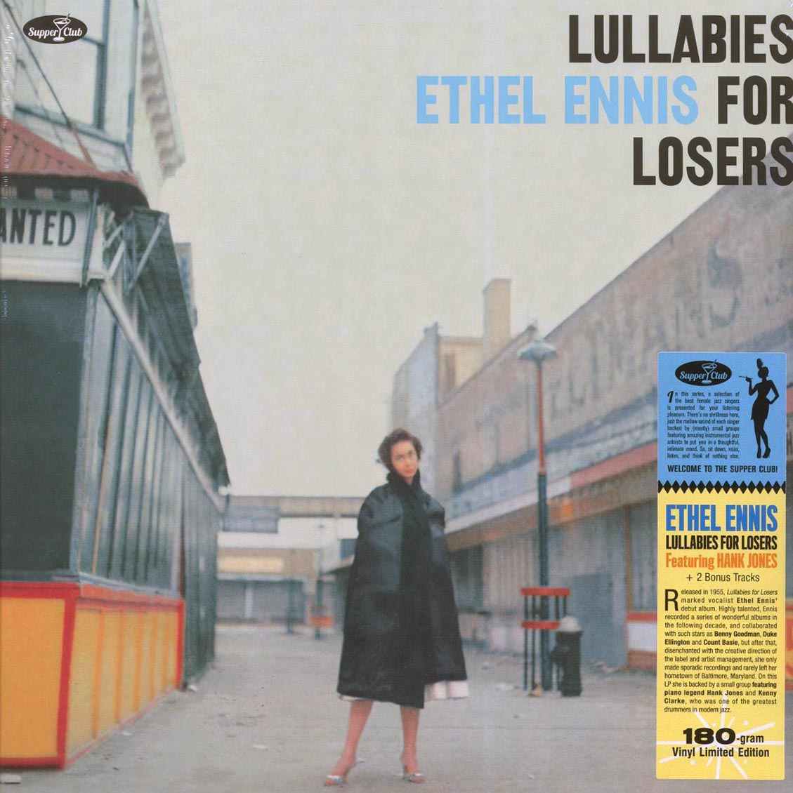 Ethel Ennis - Lullabies For Losers (+2 bonus tracks) (ltd. 500 copies made) (180g) [New Vinyl Record LP]