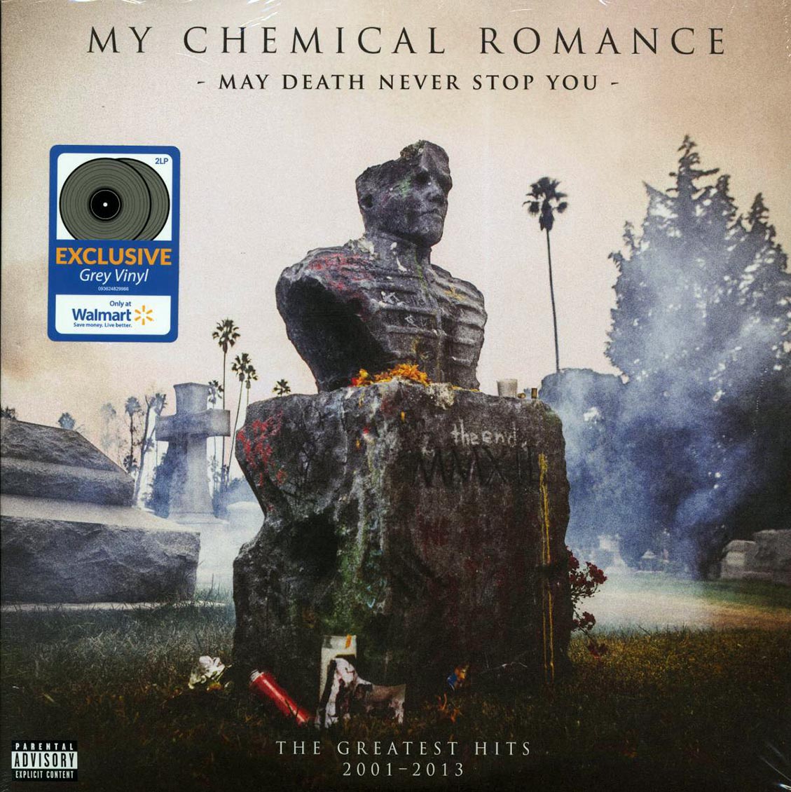 My Chemical Romance - May Death Never Stop You (2xLP) (grey vinyl) [New Vinyl Record LP]