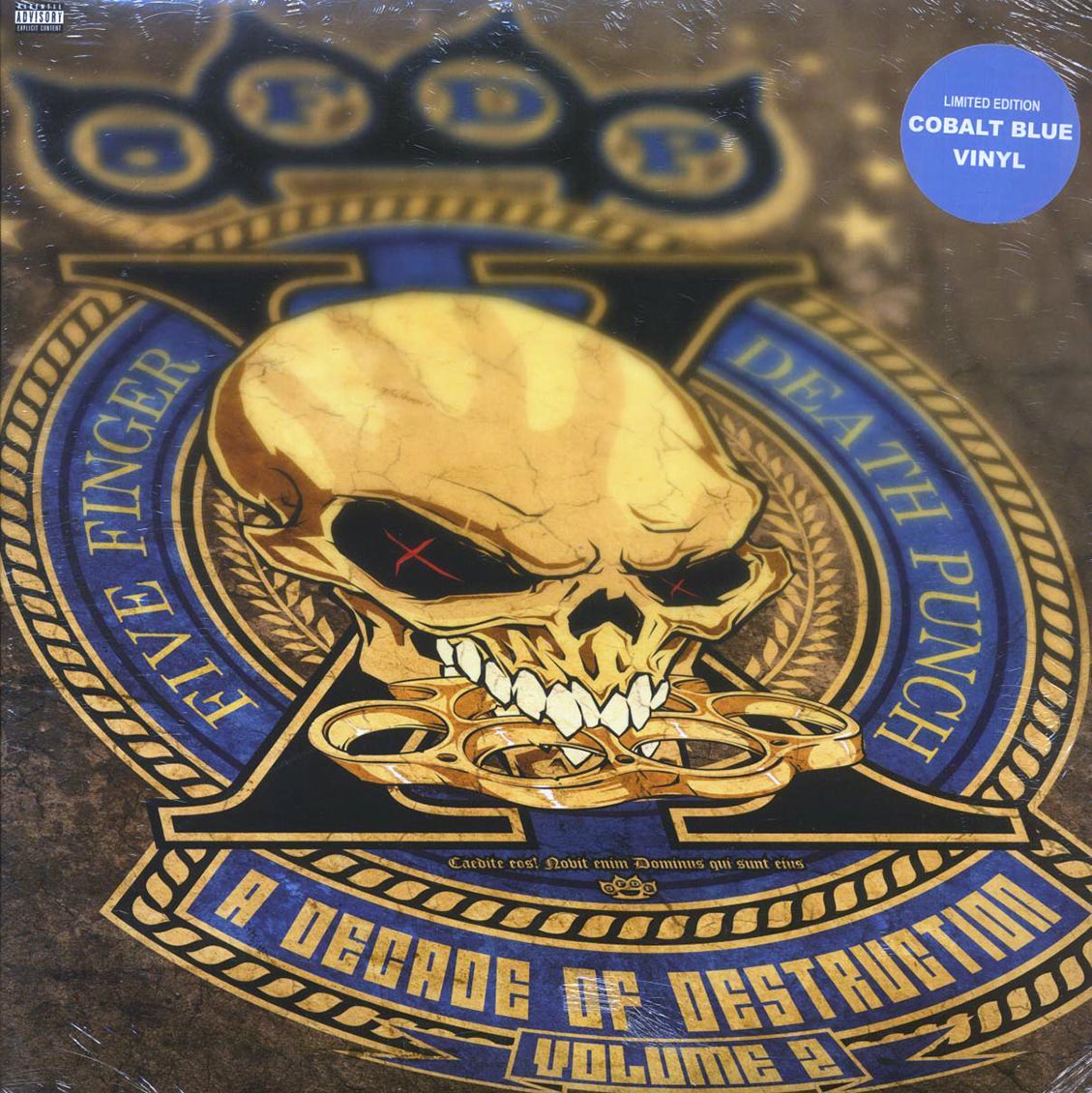 Five Finger Death Punch - A Decade Of Destruction Volume 2 (ltd. ed.) (2xLP) (cobalt vinyl) [New Vinyl Record LP]