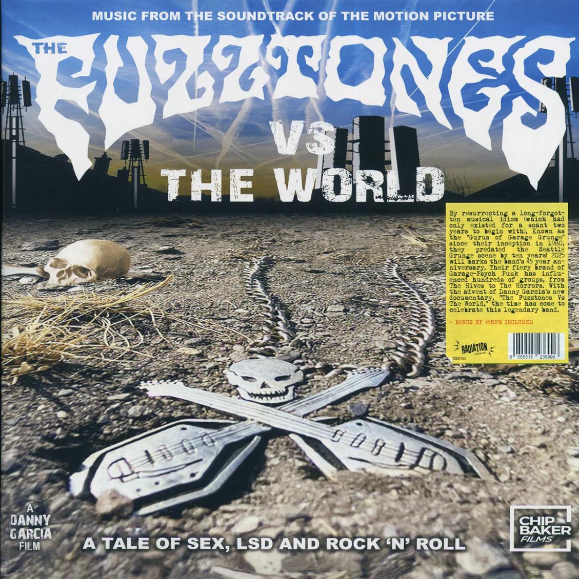 The Fuzztones - The Fuzztones Vs The World: Music From The Soundtrack Of The Motion Picture (2xLP) (remastered) (incl. 7") [New Vinyl Record LP]