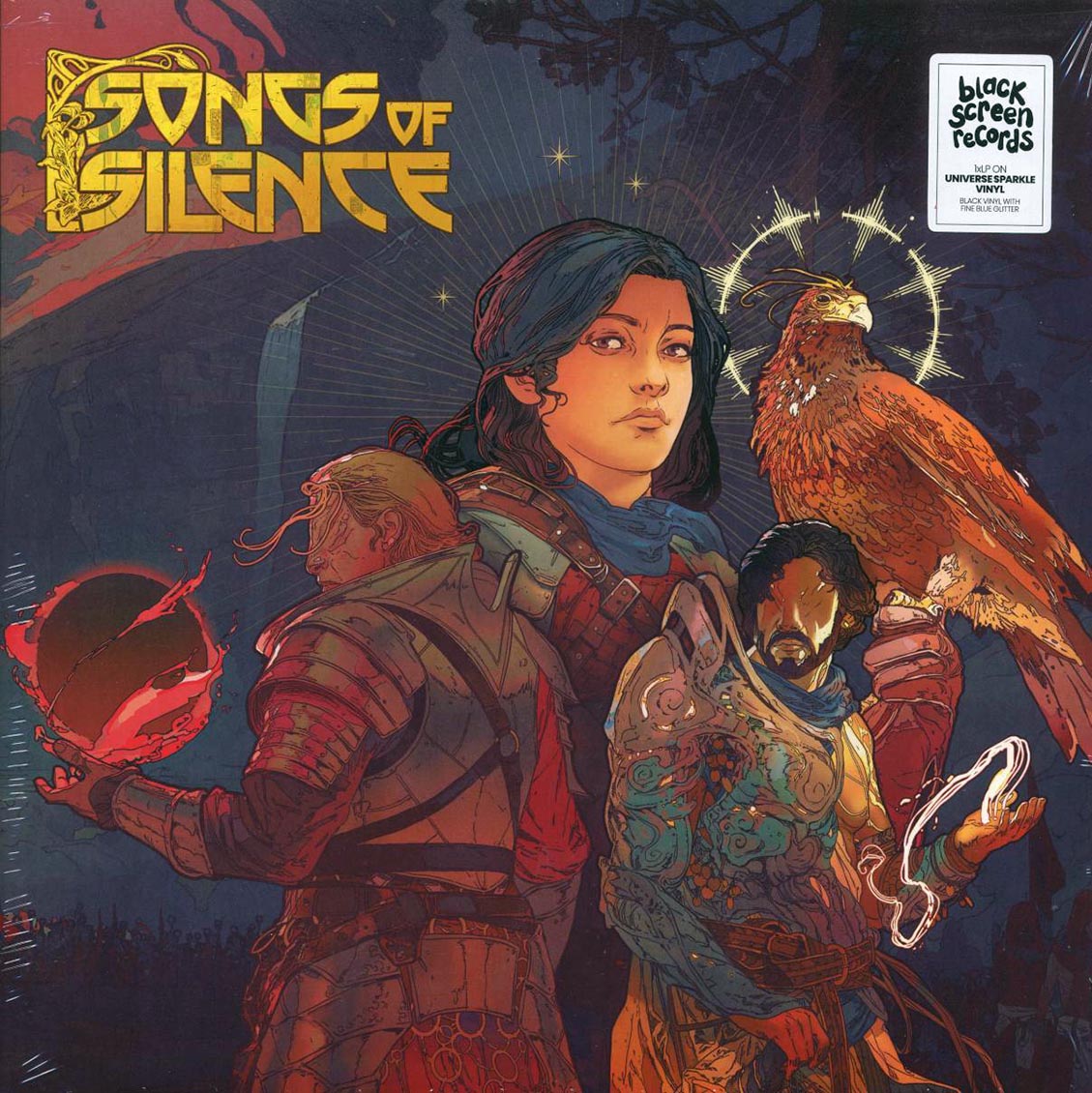 Hitoshi Sakimoto - Songs Of Silence (black/blue glitter vinyl) [New Vinyl Record LP]