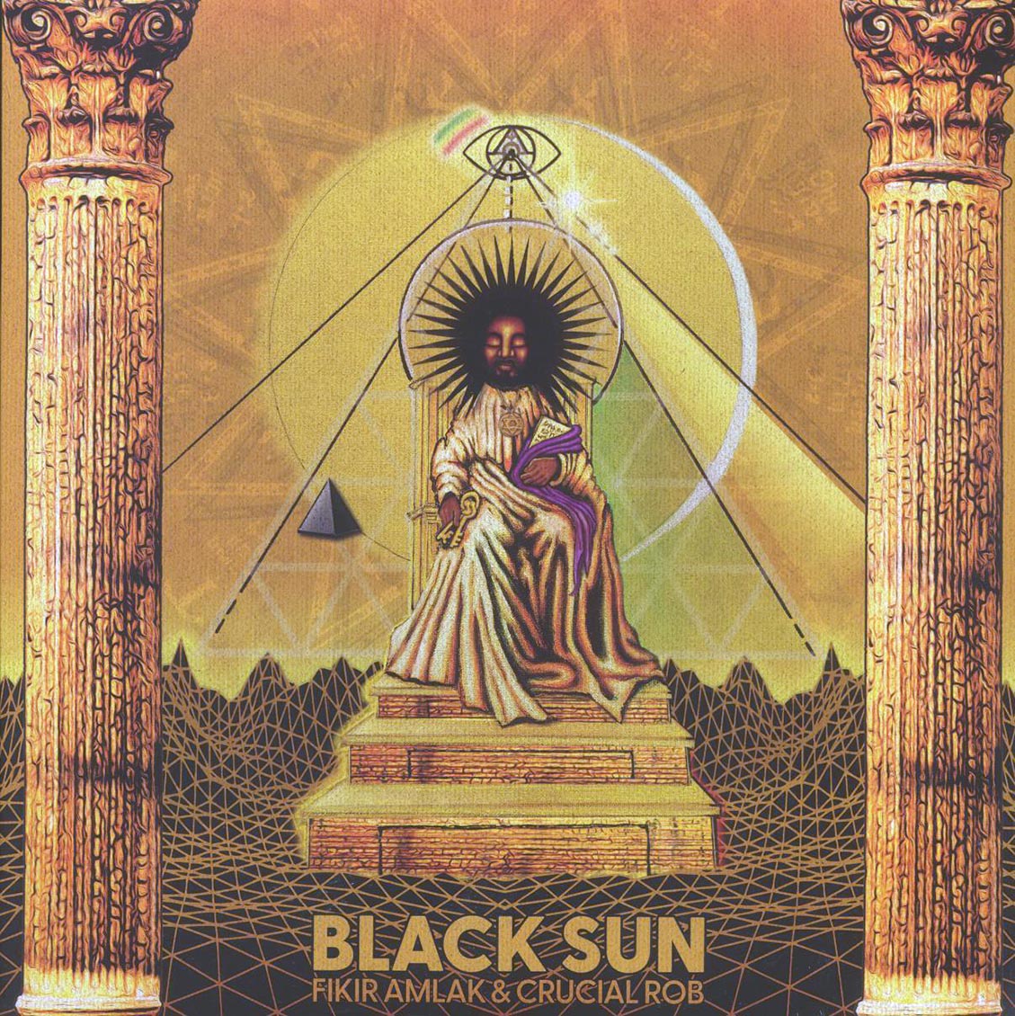 Fikir Amlak, Crucial Rob - Black Sun [New Vinyl Record LP]