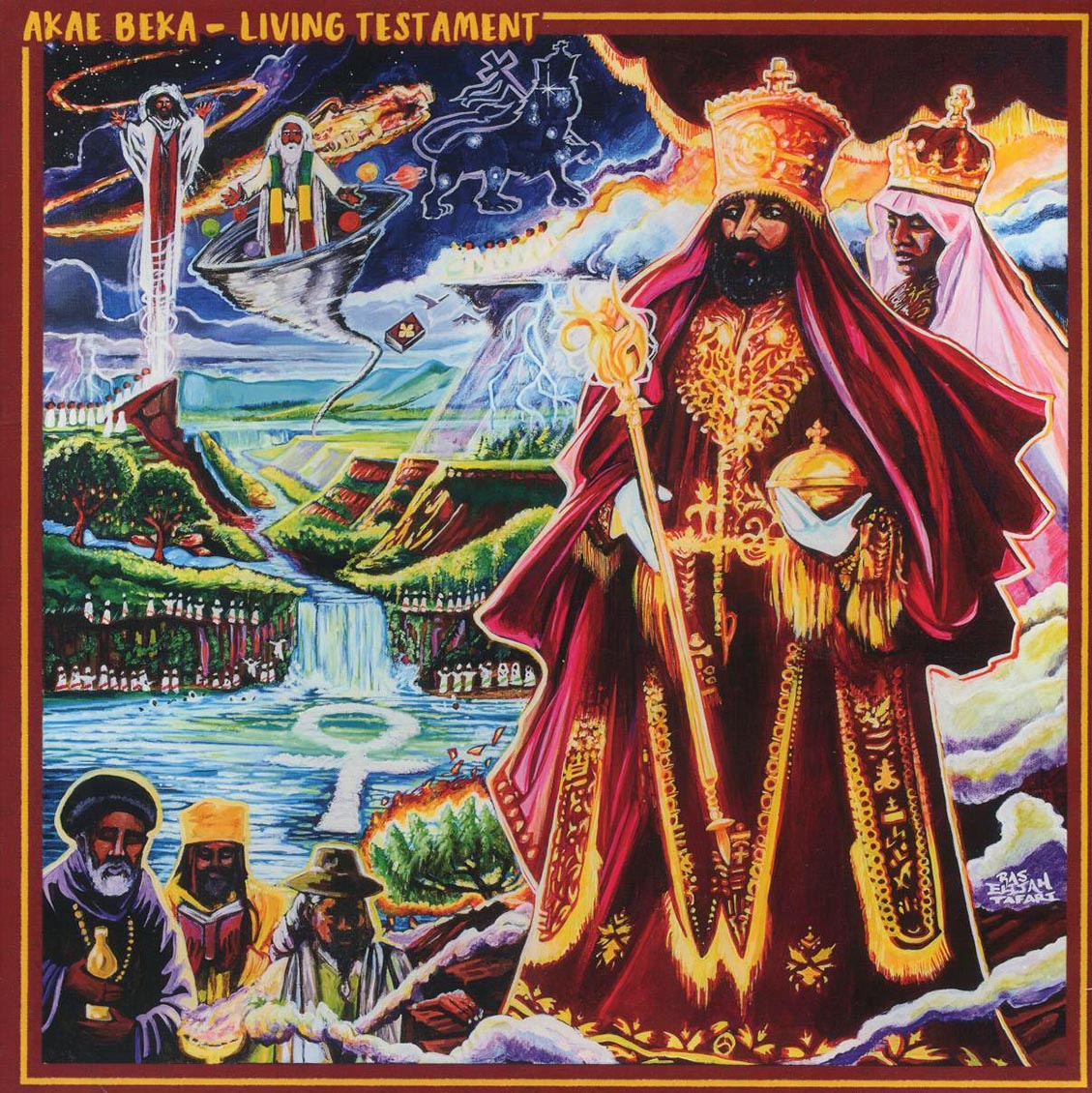 Akae Beka (Vaughn Benjamin/Midnite) - Living Testament [New Vinyl Record LP]