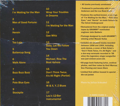 Lou Reed - Words & Music, May 1965 (ltd. ed.) (incl. 60-page booklet) (remastered) [New CD]