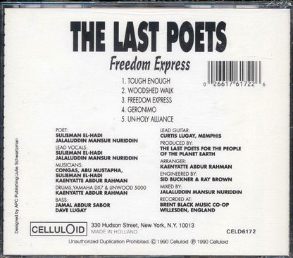 The Last Poets - Freedom Express [New CD]
