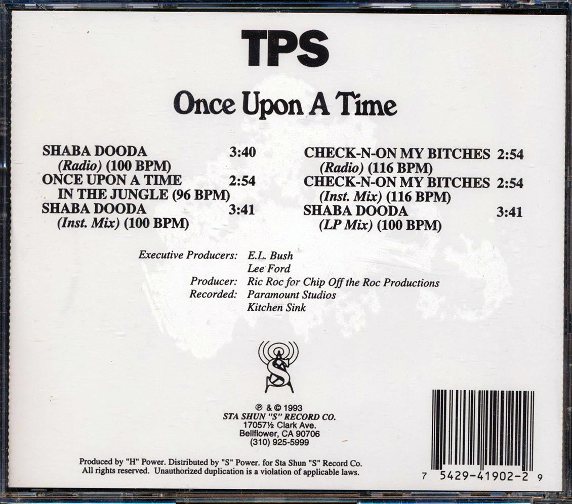 TPS - Once Upon A Time [New CD]