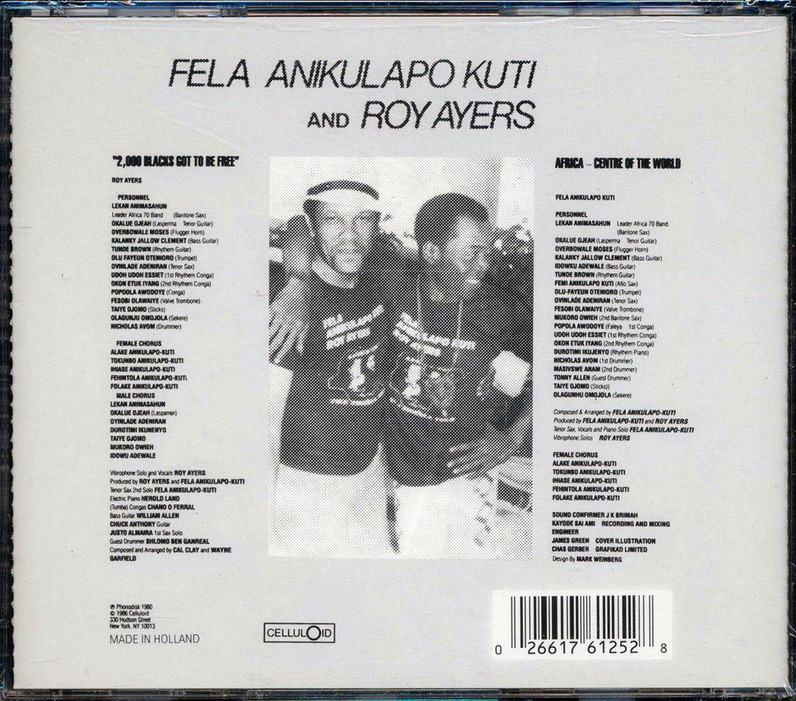 Fela Kuti, Roy Ayers - Music Of Many Colours [New CD]
