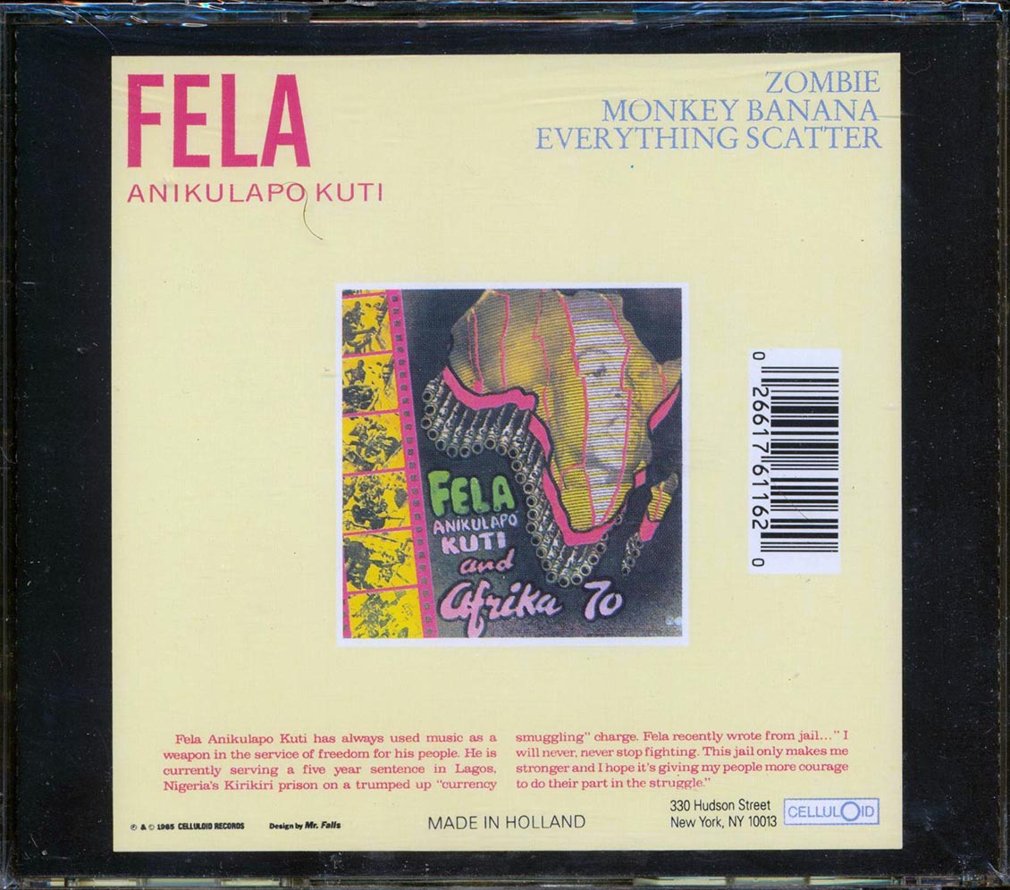 Fela Kuti, Afrika 70 - Zombie [New CD]