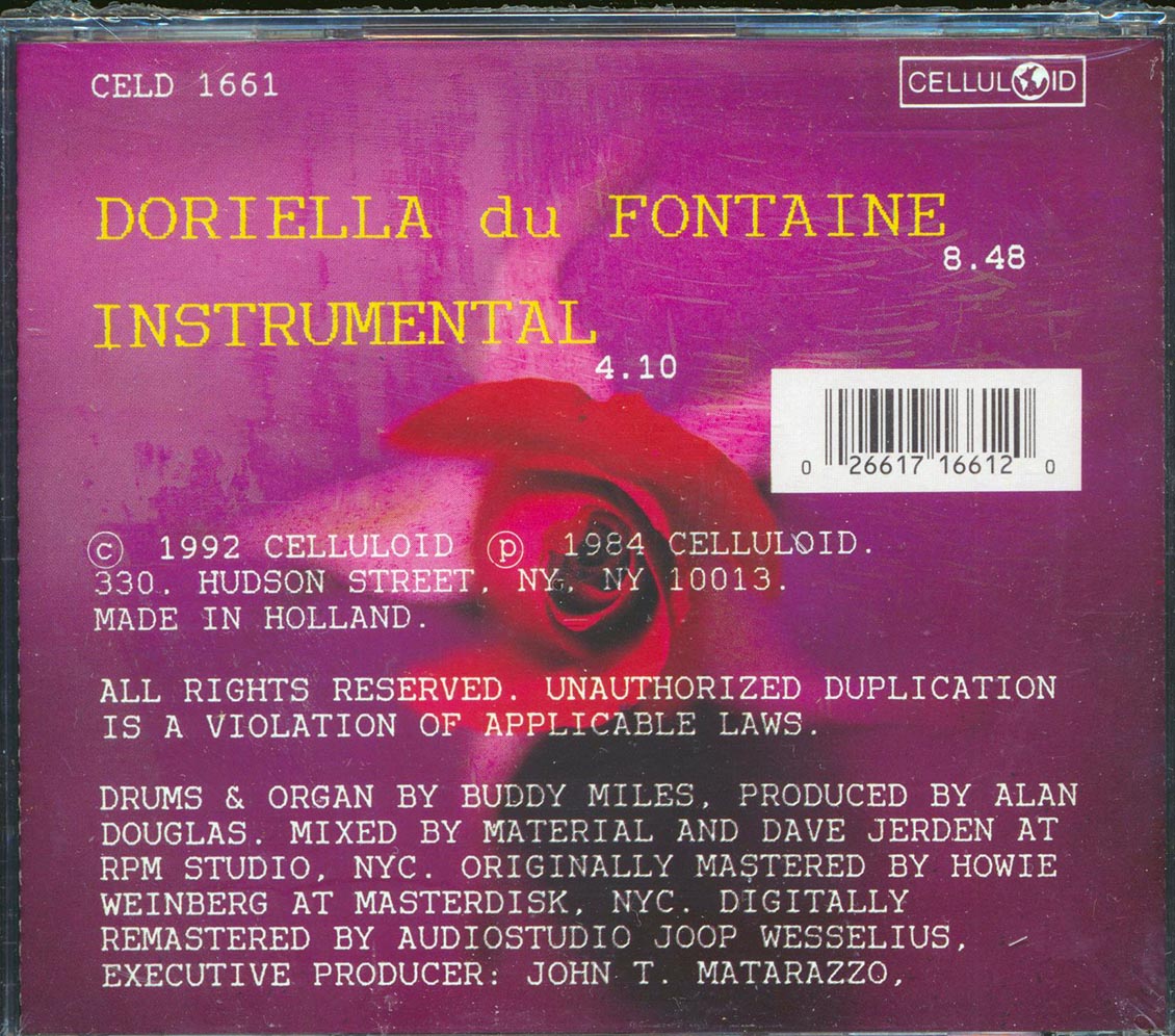 Lightnin' Rod, Jimi Hendrix - Doriella Du Fontaine [New CD]
