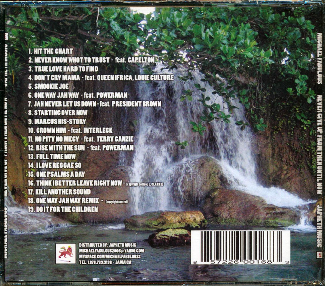Michael Fabulous, Prezident Brown, Capleton, Queen Ifrica, Etc. - Never Give Up From Then Until Now [New CD]