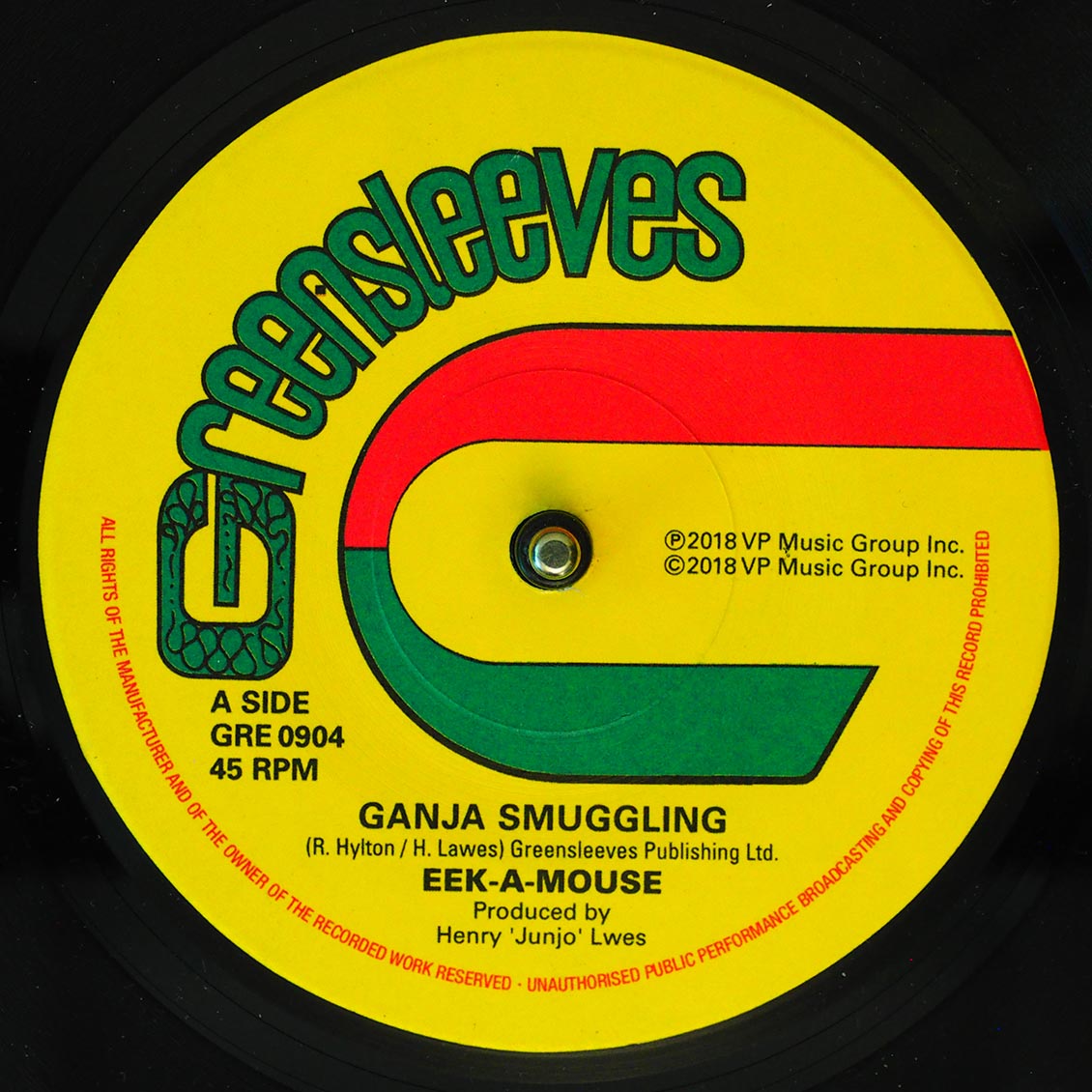 Eek A Mouse - Ganja Smuggling  /  The Roots Radics - Smuggling Dub [B] [New Vinyl Record 7" Single]