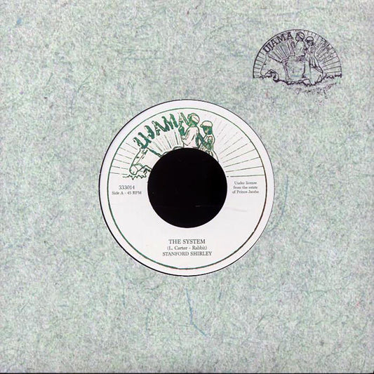 Stanford Shirley - The System  /  Version [New Vinyl Record 7" Single]