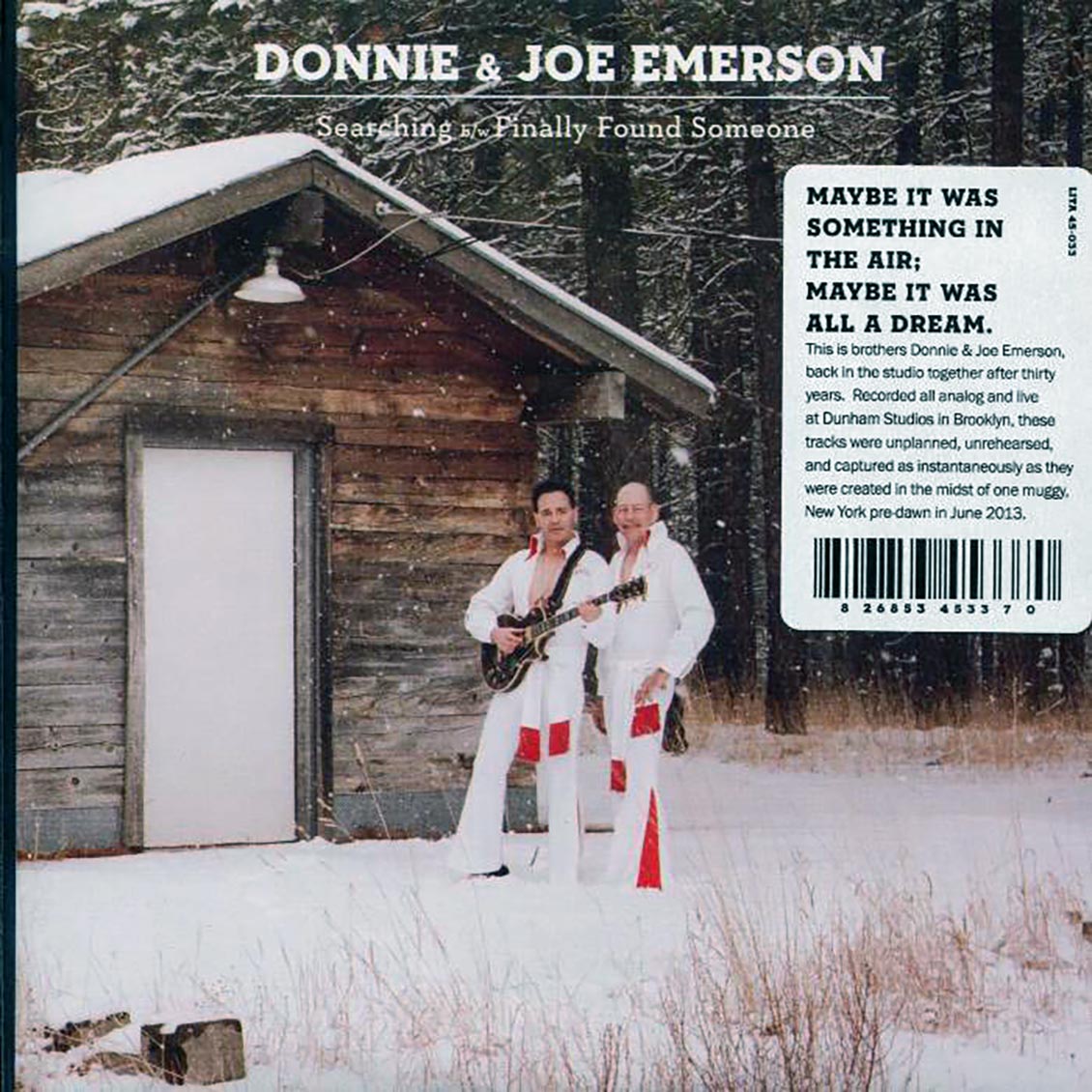 Donnie & Joe Emerson - Searching  /  Donnie & Joe Emerson - Finally Found Someone [New Vinyl Record 7" Single]