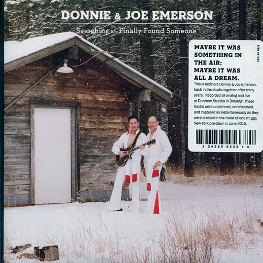 Donnie & Joe Emerson - Searching  /  Donnie & Joe Emerson - Finally Found Someone [New Vinyl Record 7" Single]