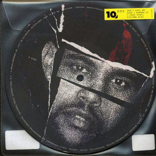 The Weeknd - Can't Feel My Face  /  The Weeknd - Earned It [New Vinyl Record 7" Single]