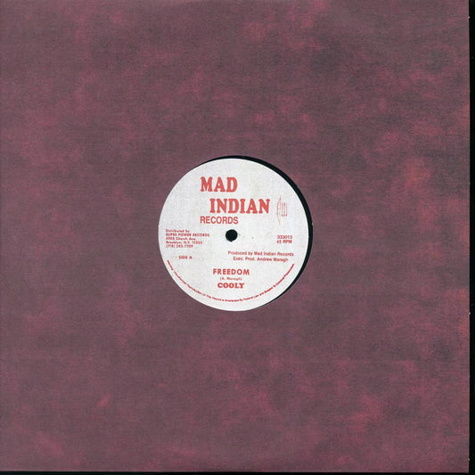 Cooly - Freedom  /  Version [New Vinyl Record 12" Single]