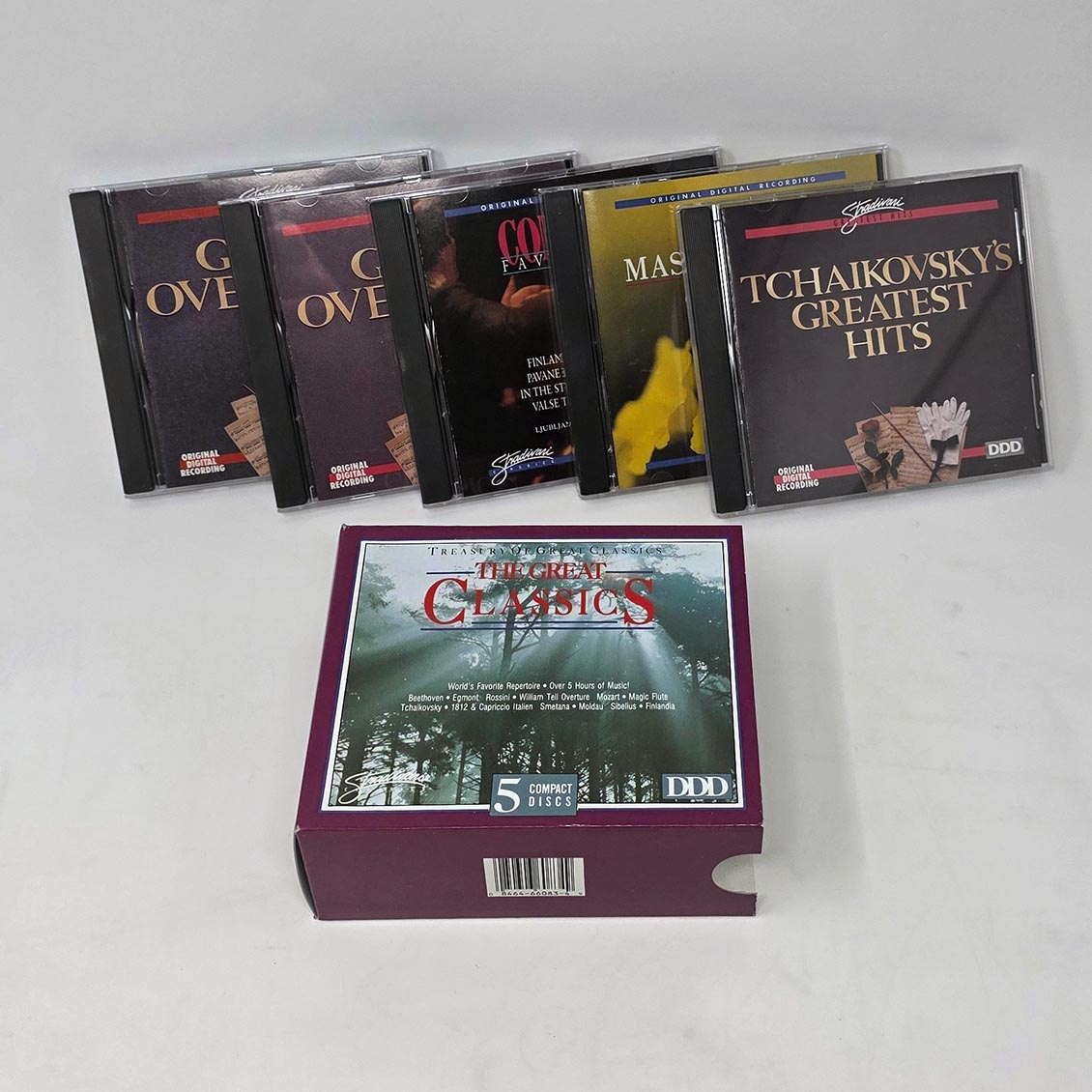 Ljubljana Symphony Orchestra - The Great Classics (5xCD) (box set) [New CD]