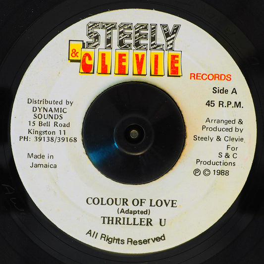 Thriller U - Colour Of Love  /  Version [New Vinyl Record 7" Single]