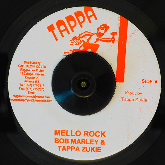 Bob Marley, Tappa Zuzie - Mellow Rock  /  Version (rhythm: "Bob Marley - Mellow Mood") [New Vinyl Record 7" Single]