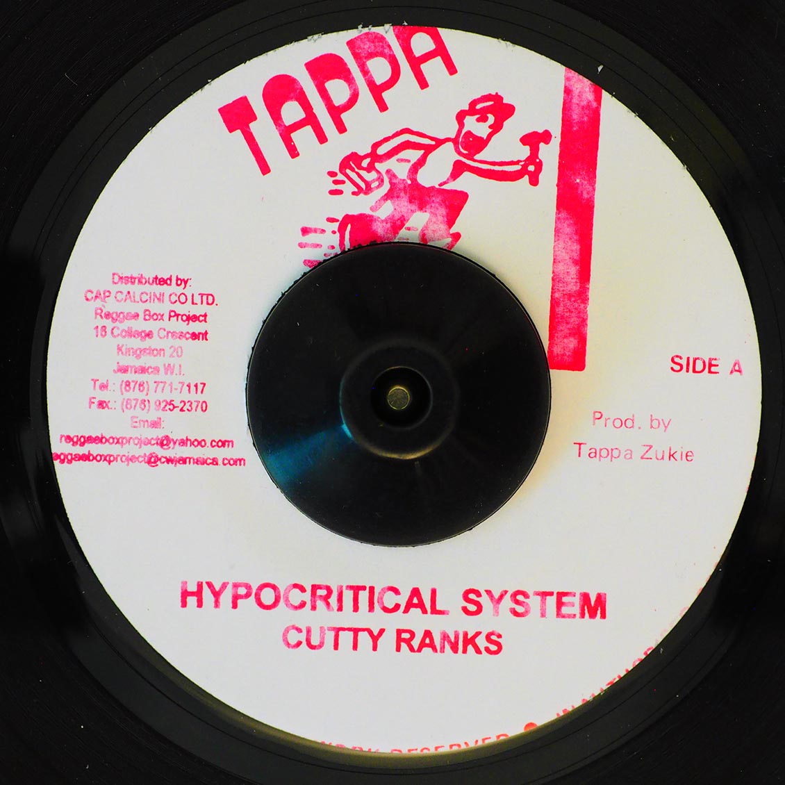 Cutty Ranks - Hypocritical System  /  Version (rhythm: "Beres Hammond - Putting Up Resistance") [New Vinyl Record 7" Single]