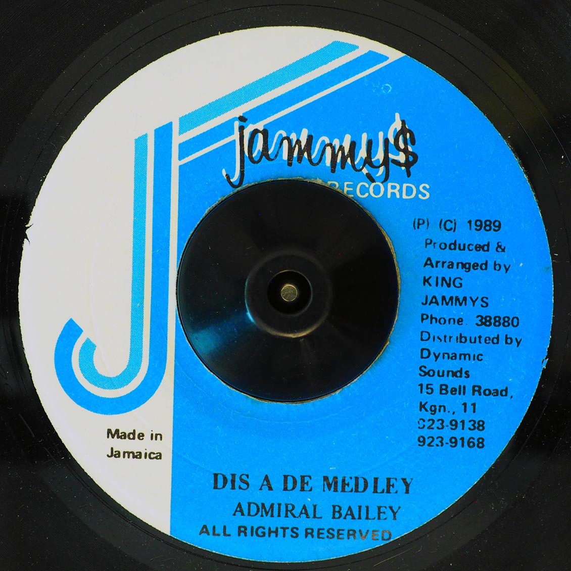 Admiral Bailey - Dis A De Melody  /  Version [New Vinyl Record 7" Single]